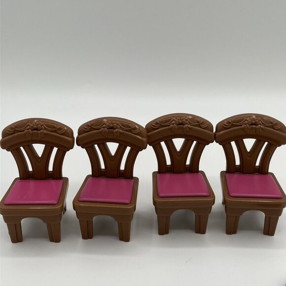 1999 Fisher Price Loving Family Celebrations Dining Room Set Complete & Working - Picture 9 of 16